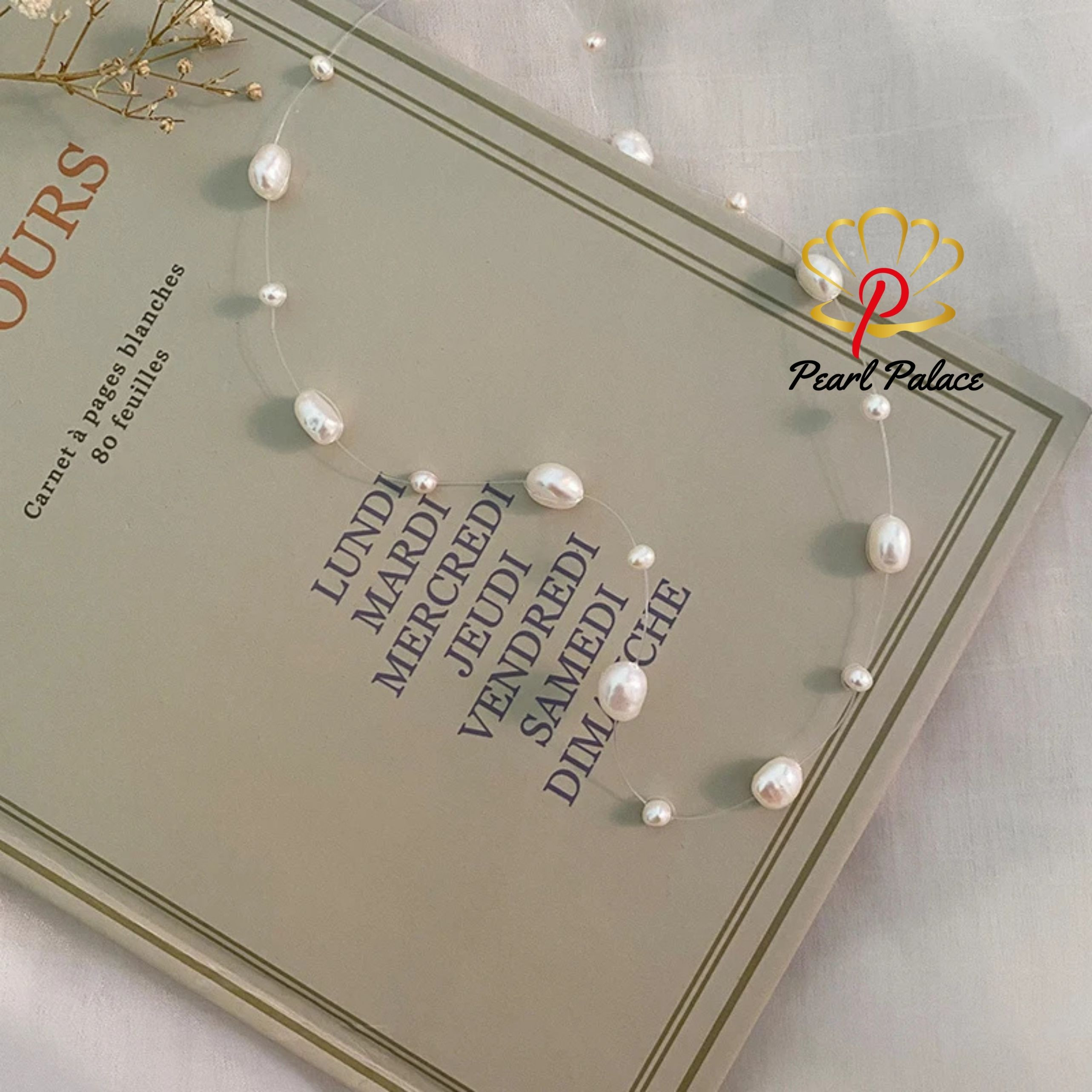 Natural Baroque Pearl Necklace 925 Sterling Silver Accessory Jewelry Gifts for Women