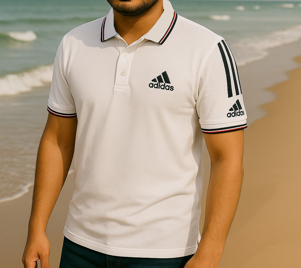 Adidas Polo Shirt for Men - White